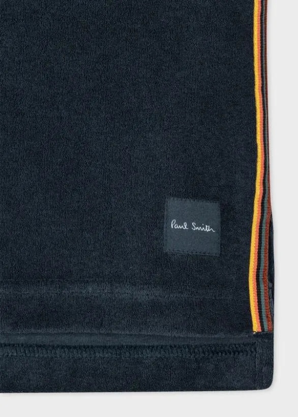 Paul Smith Loungewear Towelling Lounge TShirt Navy 8211 Mens