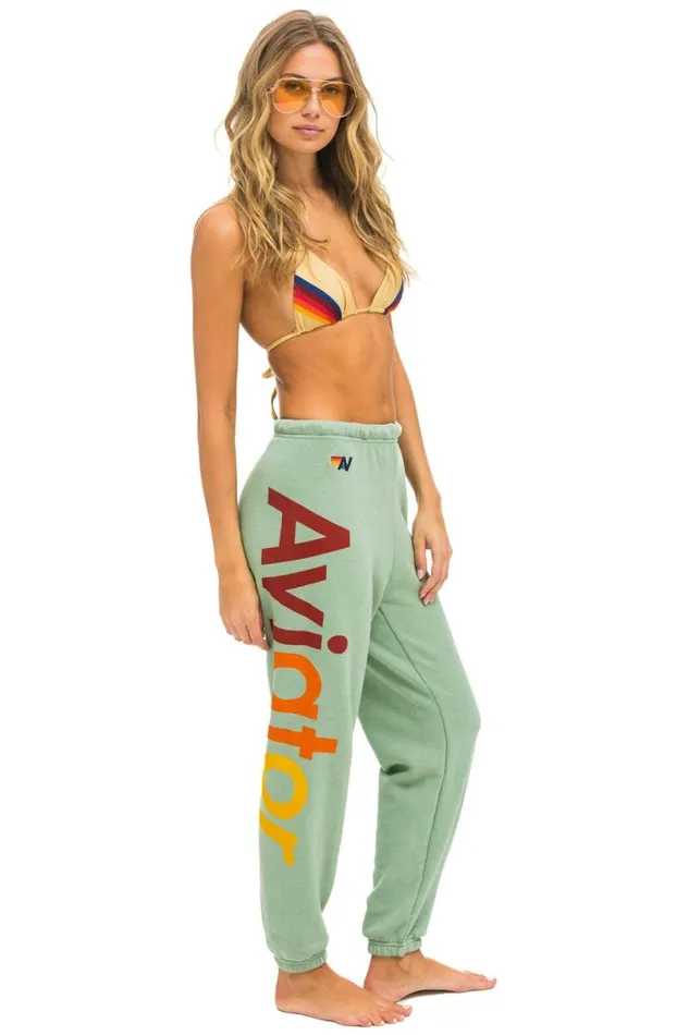 2 Sweatpants 8211 Sage Women Aviator Nation Sweatpants