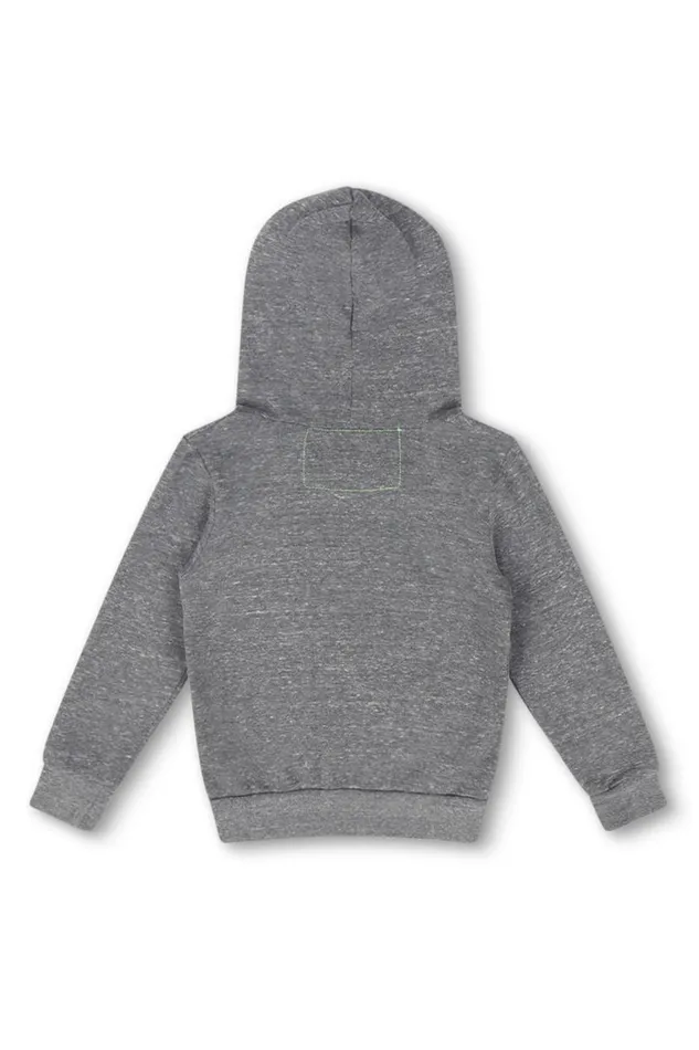 5 Stripe Hoodie 8211 Heather Grey Kids Aviator Nation Hoodies