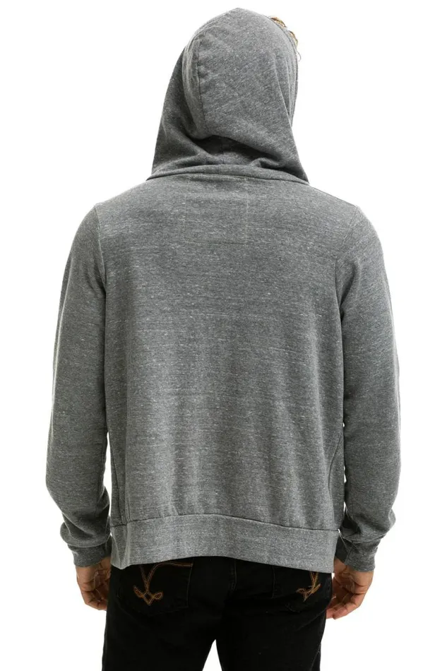 5 Stripe Hoodie 8211 Heather Grey Neon Rainbow WomenMen Aviator Nation Hoodies