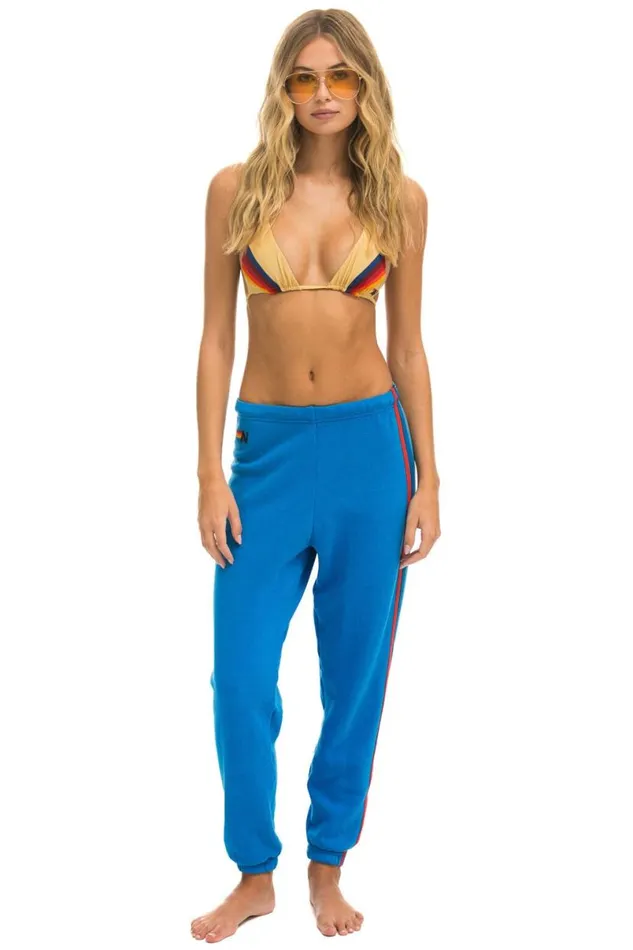 5 Stripe Sweatpants 8211 Ocean Usa Women Aviator Nation Sweatpants