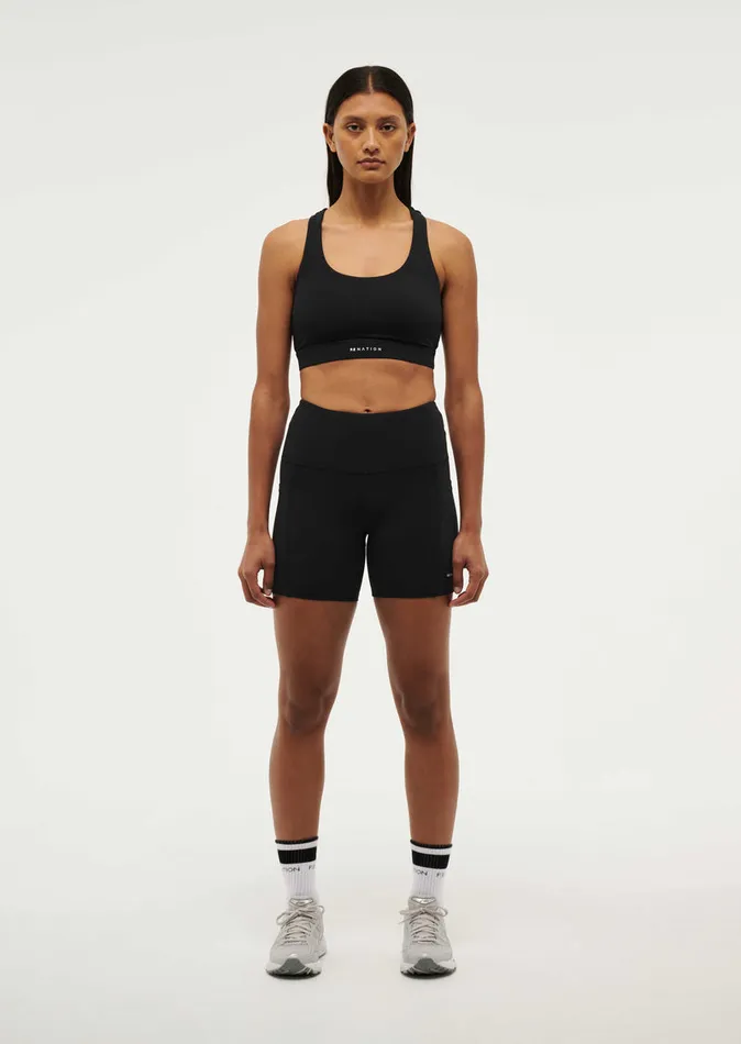 ActivewearShorts PE Nation Women RECALIBRATE 58243 BIKE SHORT IN BLACK