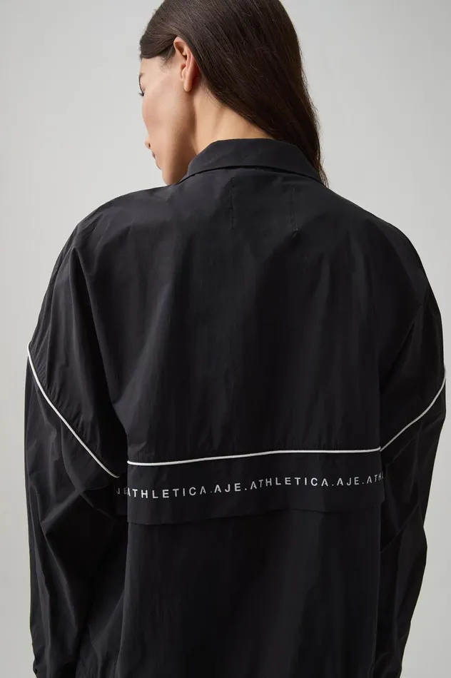 Aje Blazers Jackets and Coats Light Weight Spray Jacket 774 Blackwhite 8211 Women