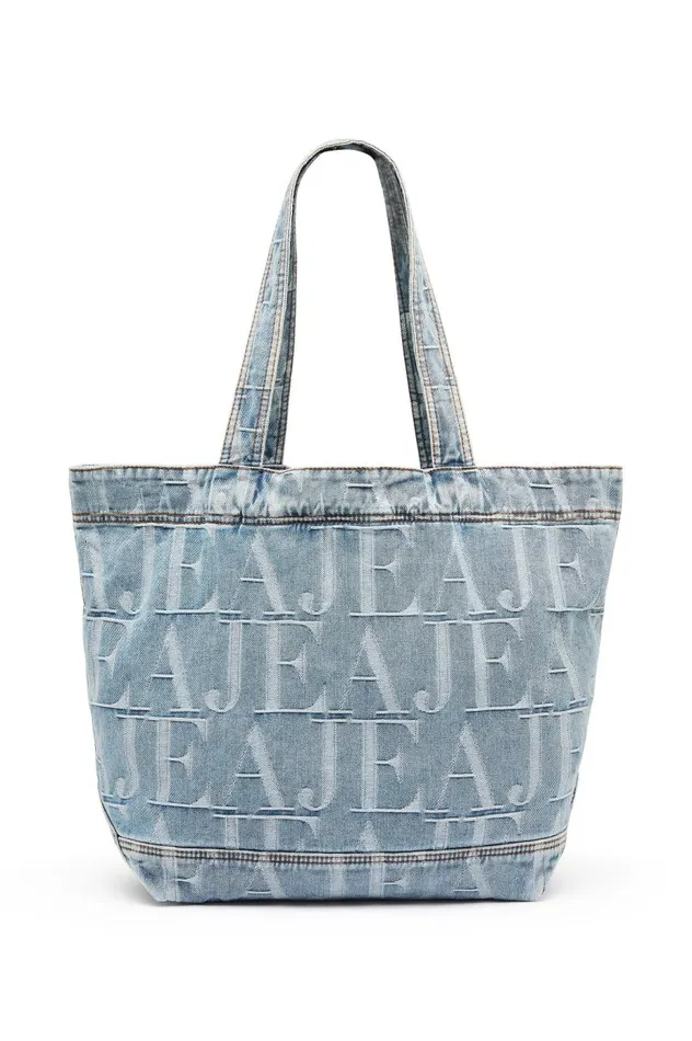 Aje Denim Anele Denim Tote Coastal Logo Wash 8211 Women Aje Denim Anele Denim Tote Coastal Logo Wash 8211 Women