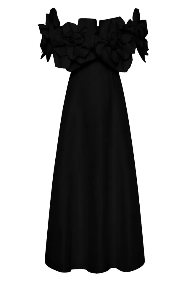 Aje Dresses Etta Midi Dress Black 8211 Women Aje Dresses Etta Midi Dress Black 8211 Women