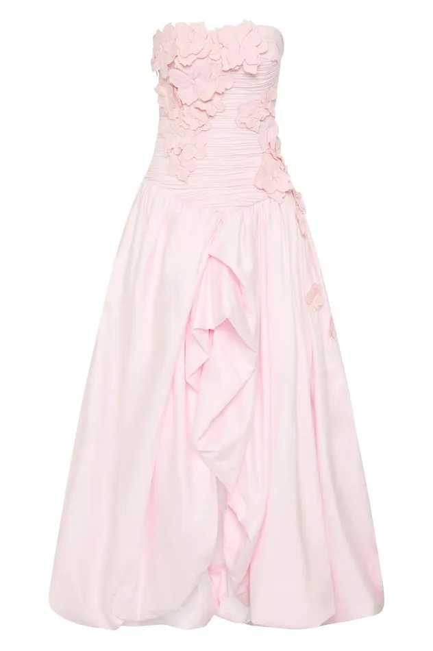 Aje Dresses Splendour Flower Gown Pastel Pink 8211 Women Aje Dresses Splendour Flower Gown Pastel Pink 8211 Women