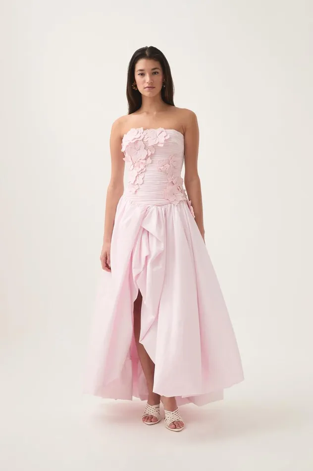 Aje Dresses Splendour Flower Gown Pastel Pink 8211 Women Aje Dresses Splendour Flower Gown Pastel Pink 8211 Women
