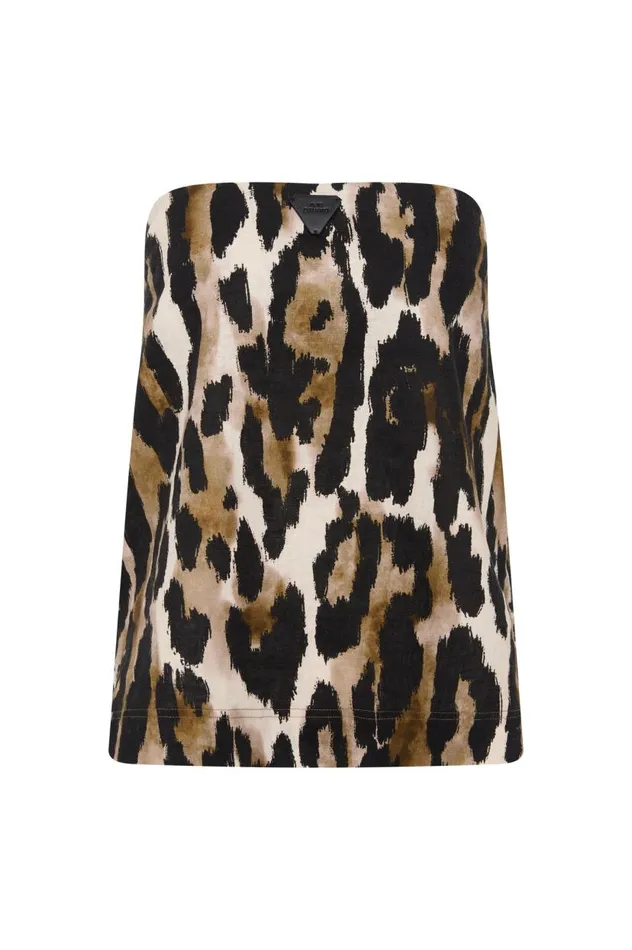 Aje Matching Sets Airlie Strapless Top Animal 8211 Women Aje Matching Sets Airlie Strapless Top Animal 8211 Women
