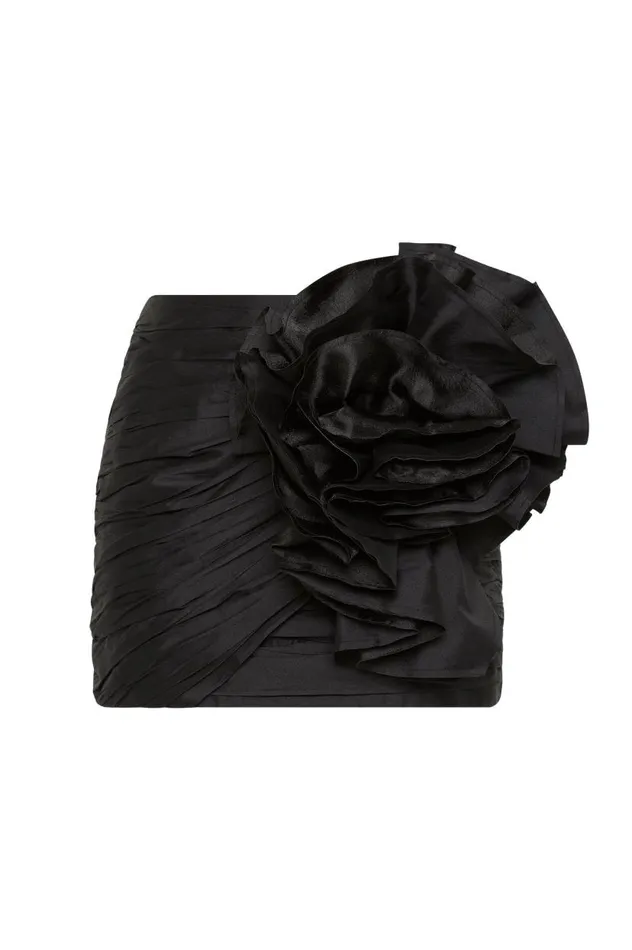 Aje Skirts Potion Spiral Mini Skirt Black 8211 Women Aje Skirts Potion Spiral Mini Skirt Black 8211 Women