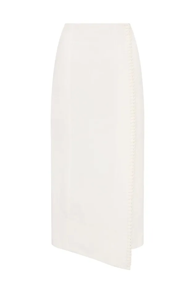 Aje Skirts Theory Cinched Midi Skirt Ivory 8211 Women Aje Skirts Theory Cinched Midi Skirt Ivory 8211 Women