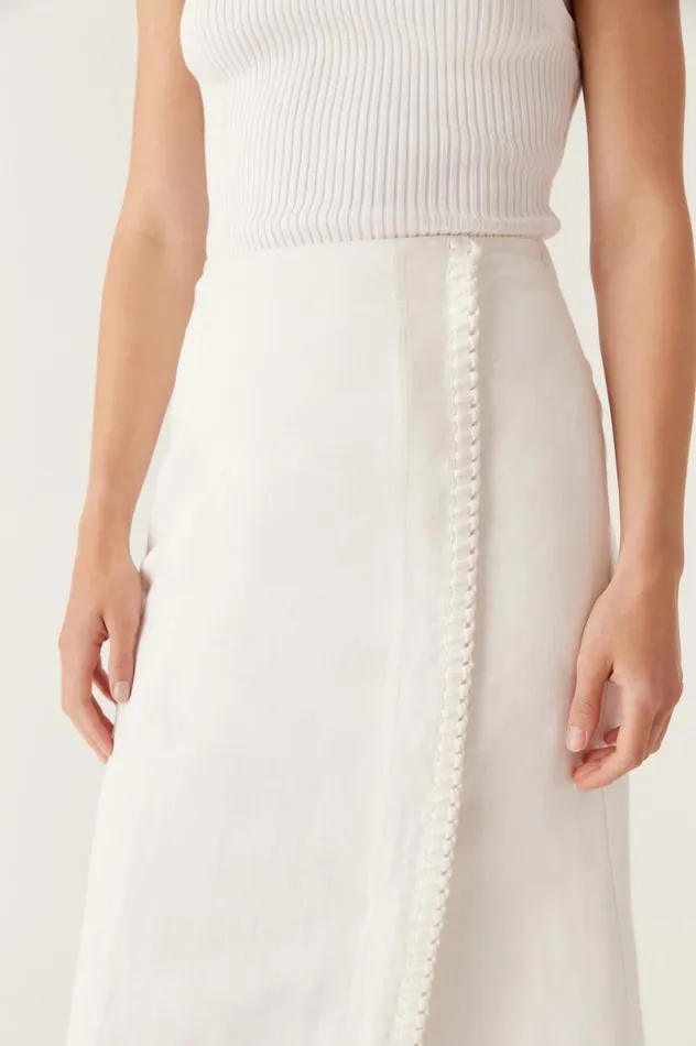 Aje Skirts Theory Cinched Midi Skirt Ivory 8211 Women Aje Skirts Theory Cinched Midi Skirt Ivory 8211 Women