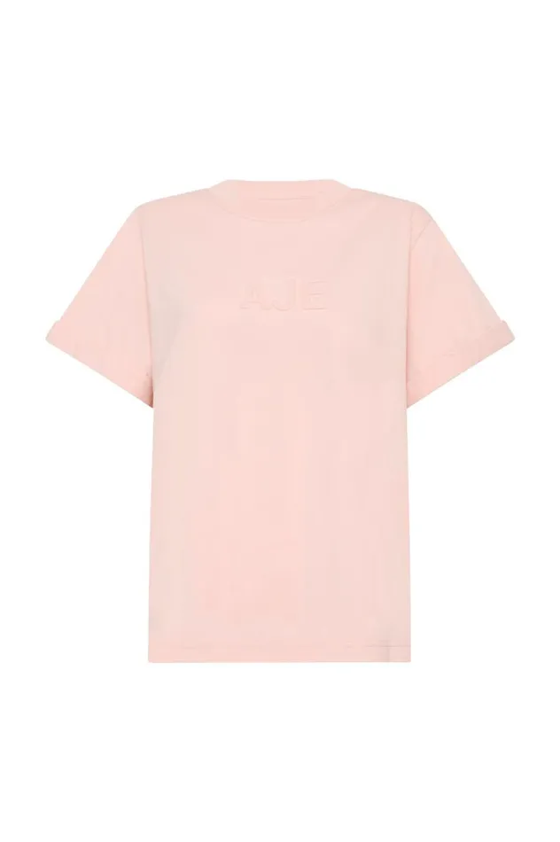 Aje Tees Stone Tee Blush 8211 Women