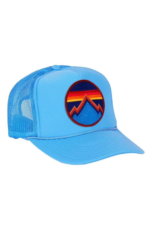 All Seasons Circle Trucker Hat WomenMen Aviator Nation Trucker Hats