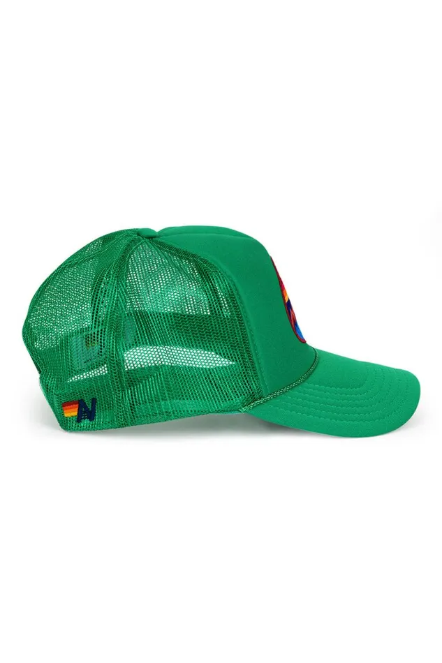 All Seasons Circle Trucker Hat WomenMen Aviator Nation Trucker Hats