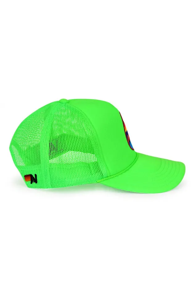 All Seasons Circle Trucker Hat WomenMen Aviator Nation Trucker Hats