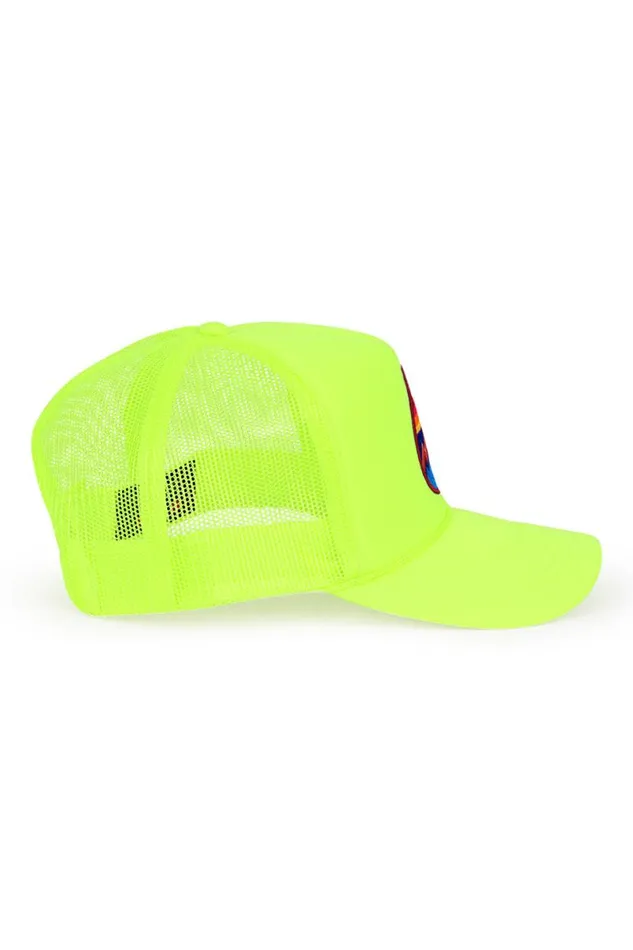 All Seasons Circle Trucker Hat WomenMen Aviator Nation Trucker Hats