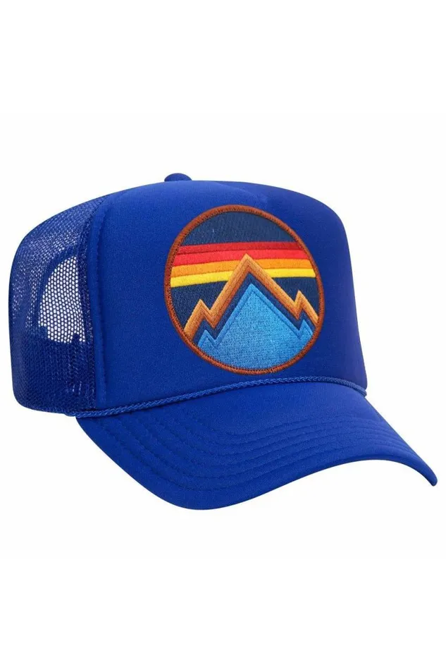 All Seasons Circle Trucker Hat WomenMen Aviator Nation Trucker Hats