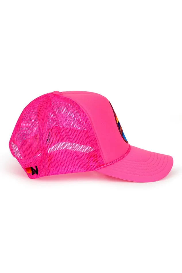 All Seasons Circle Trucker Hat WomenMen Aviator Nation Trucker Hats