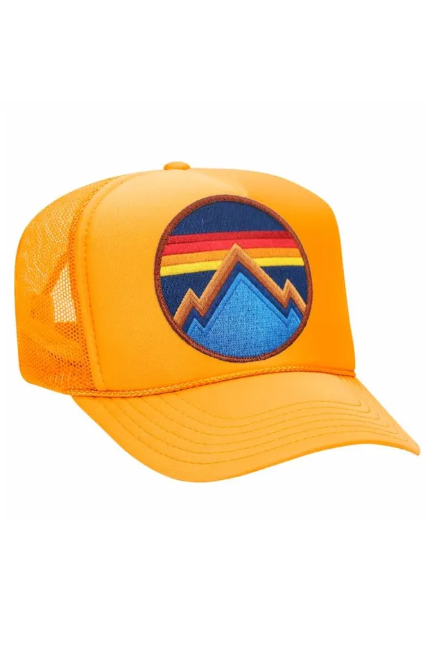 All Seasons Circle Trucker Hat WomenMen Aviator Nation Trucker Hats