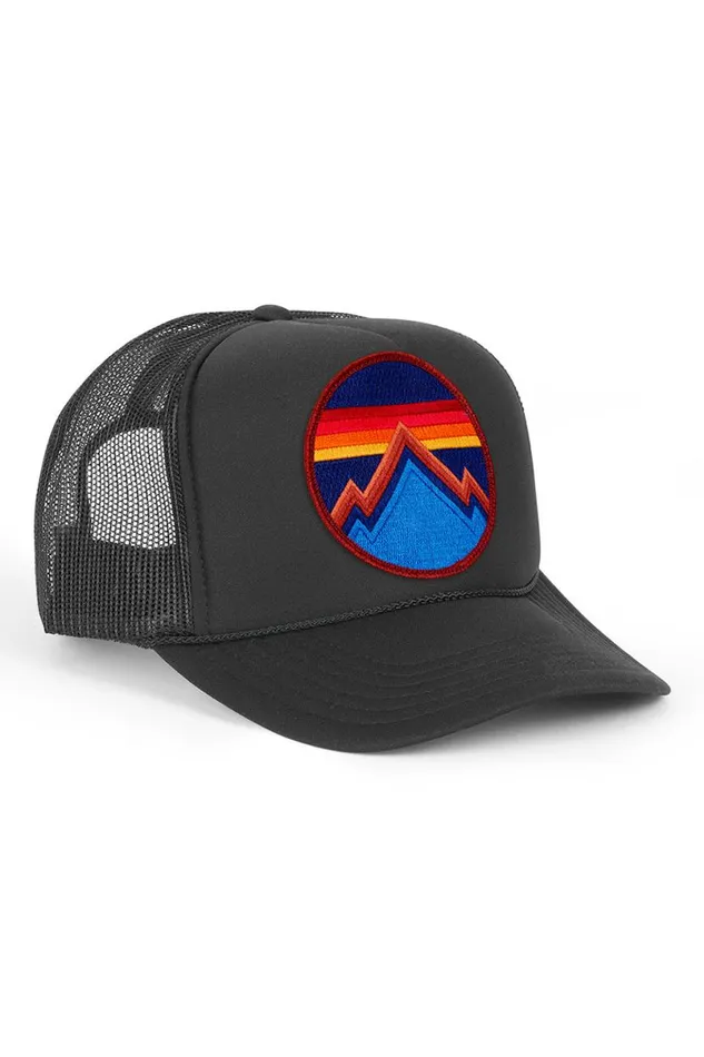 All Seasons Circle Trucker Hat WomenMen Aviator Nation Trucker Hats