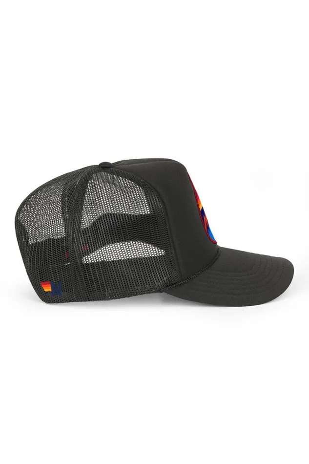 All Seasons Circle Trucker Hat WomenMen Aviator Nation Trucker Hats