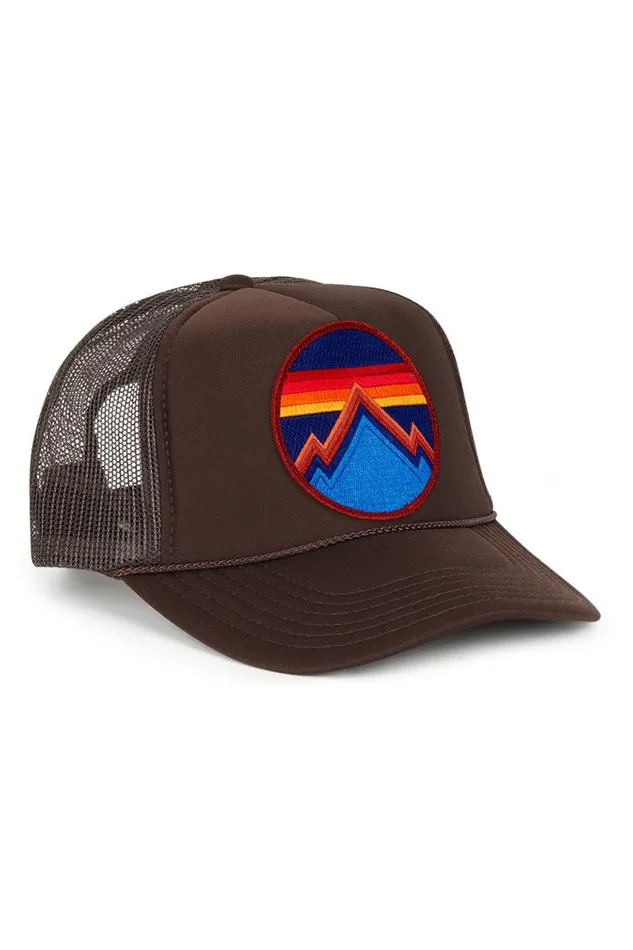 All Seasons Circle Trucker Hat WomenMen Aviator Nation Trucker Hats