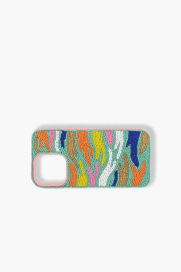 America and Beyond Daphne Beaded Iphone 14Pro Case Women Small Accessories