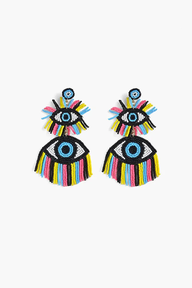 America and Beyond Earrings Women 80039s Evil Eye Earrings