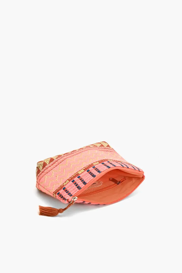 America and Beyond Make Up Bags Women Mexican Striped Spring MakeUp Bags