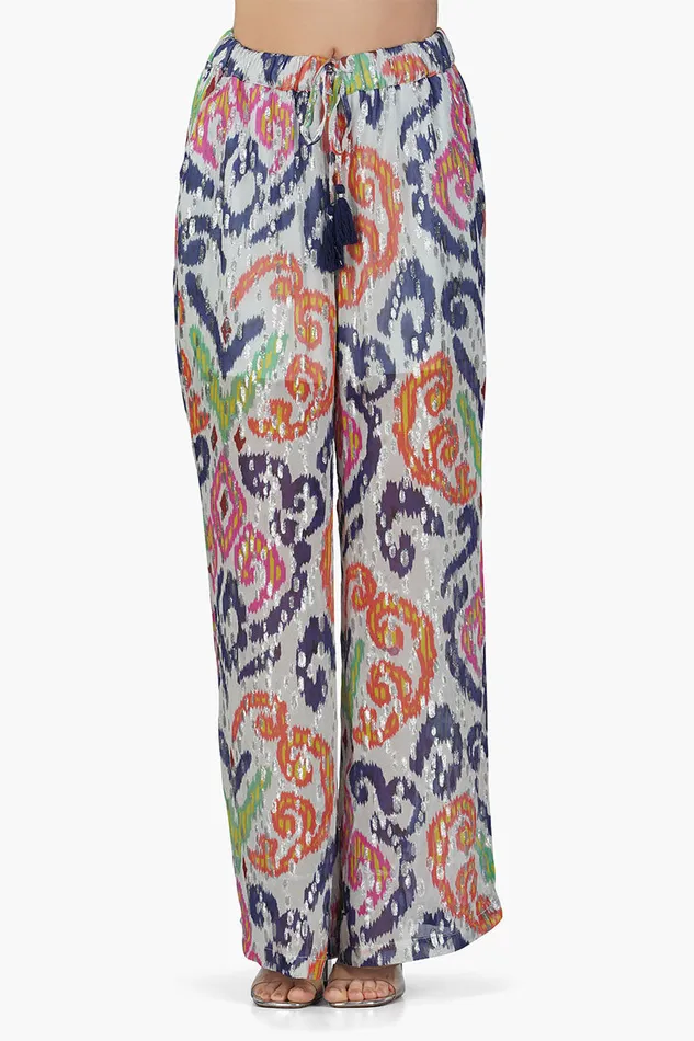 America and Beyond Pants Women Multi Abstract Gloria Pant