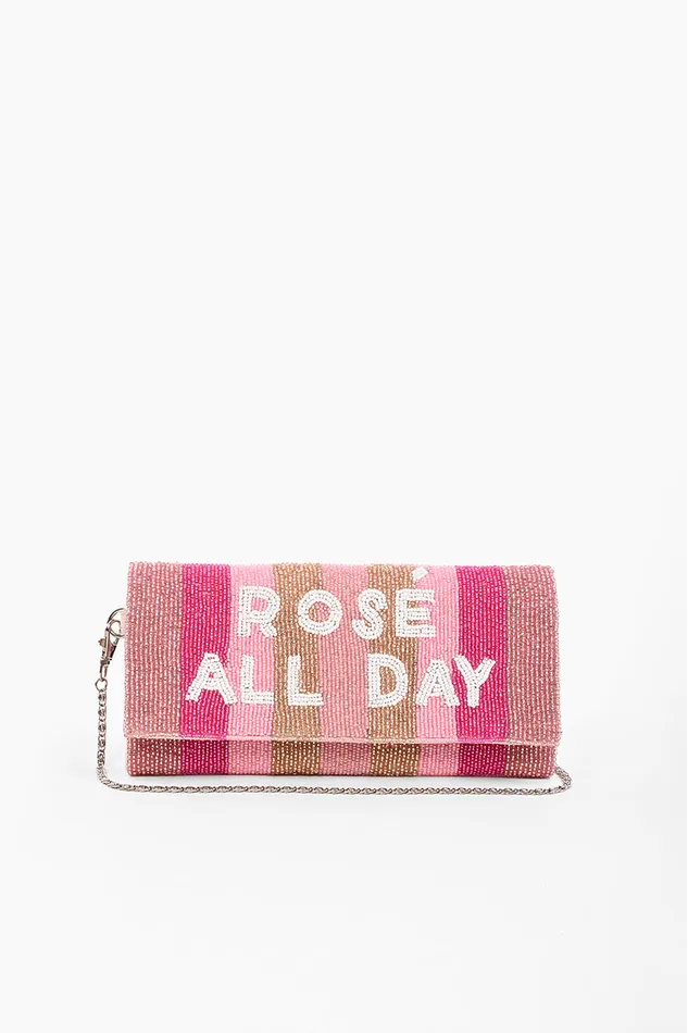America and Beyond Rose All Day Clutch Women Crossbody Bags
