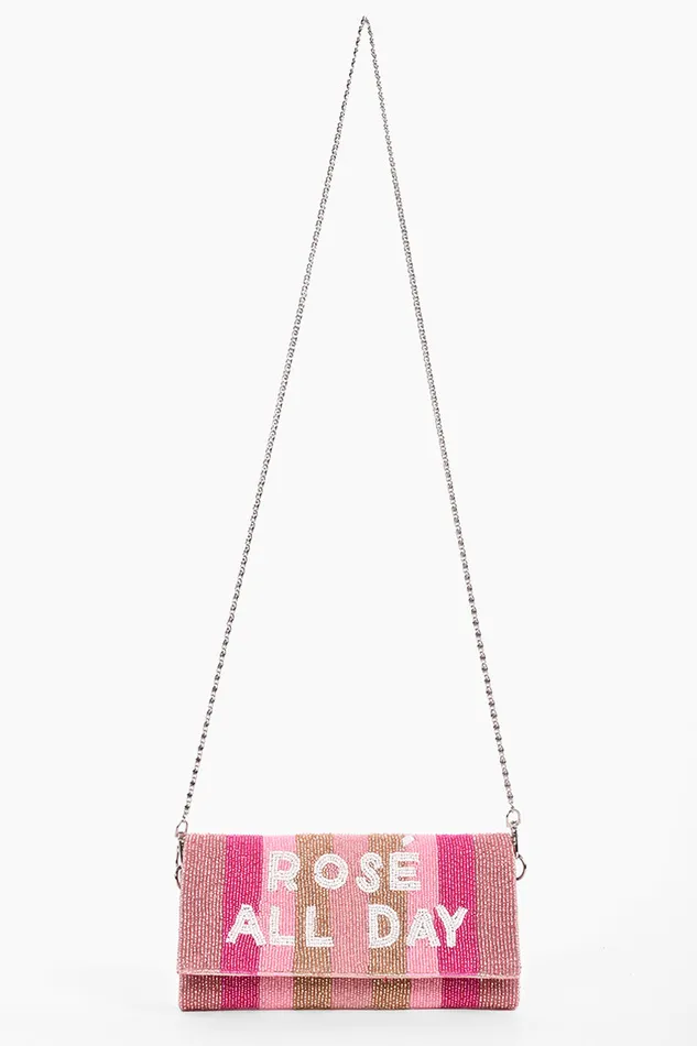 America and Beyond Rose All Day Clutch Women Crossbody Bags