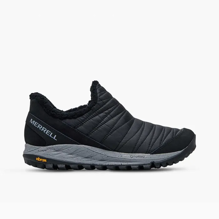 Antora Sneaker Moc Wide Width Black Women Merrell SlipOns