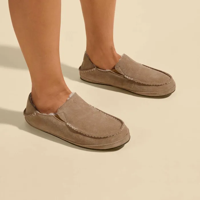 Arch Support Women Olukai Nohea Leather Slippers 8211 Tan
