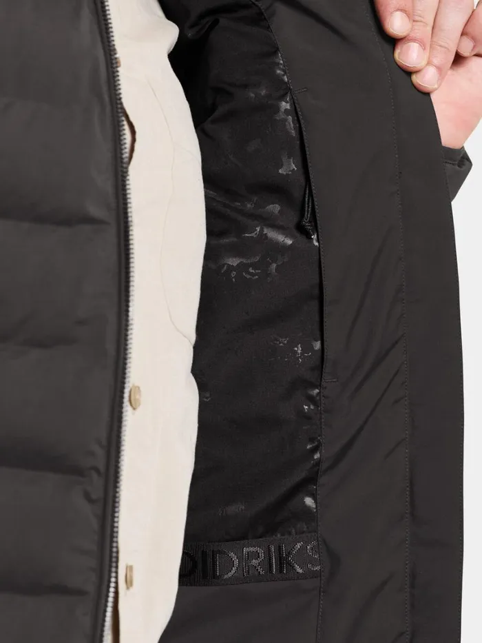 Arvid Jacket Black Men Didriksons Insulated Jackets