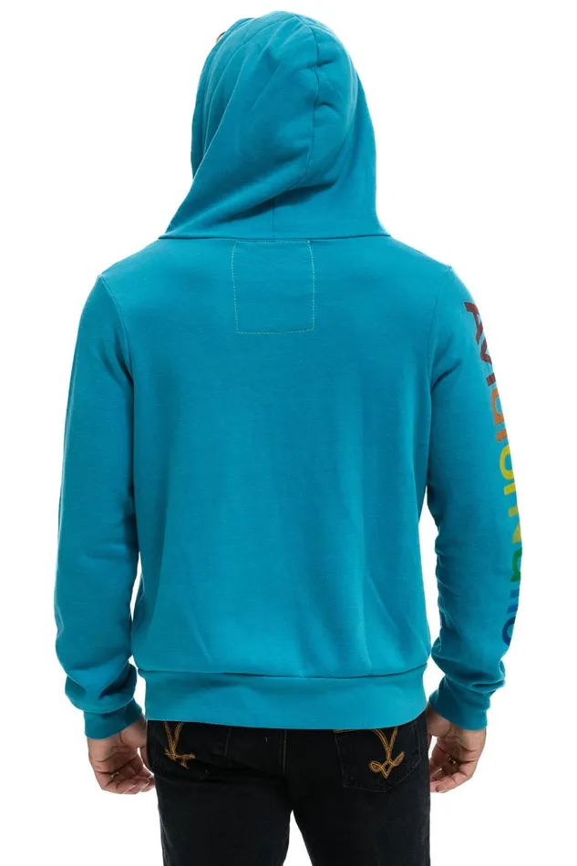 Aspen Hoodie 8211 Teal WomenMen Aviator Nation Hoodies