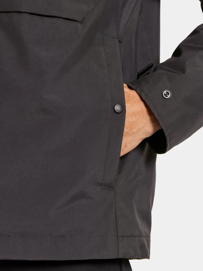 August Jacket Black Men Didriksons Spring Jackets