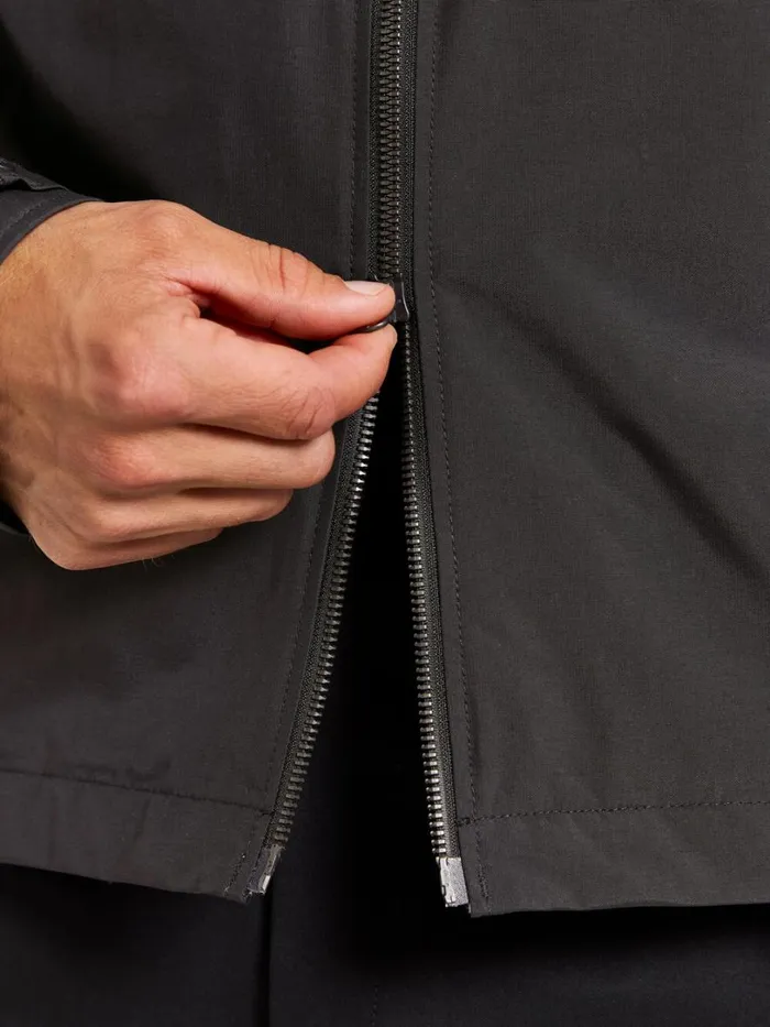 August Jacket Black Men Didriksons Spring Jackets