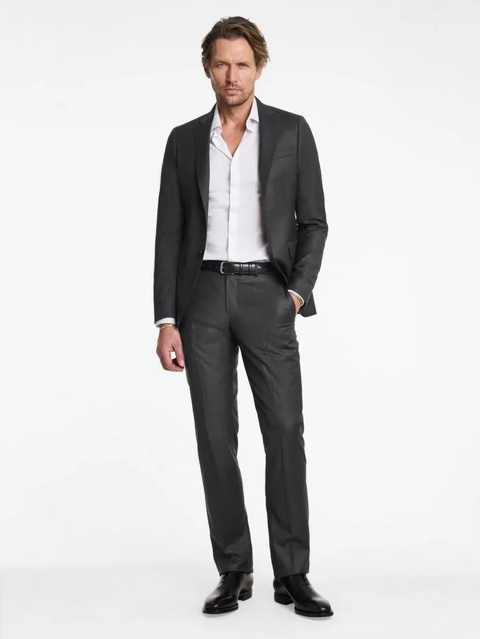 AUSTIN DRESS PANTS Carbon Grey Men John Varvatos Dress Pants