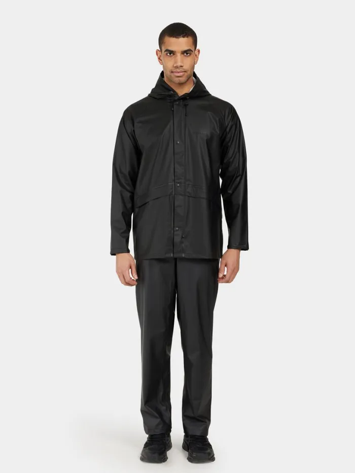 Avon Unisex Jacket 2 Black Men Didriksons Shell Jackets