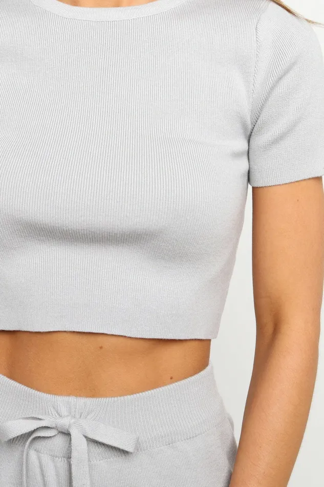 Ayers Set Grey Women Loungewear Petal and Pup