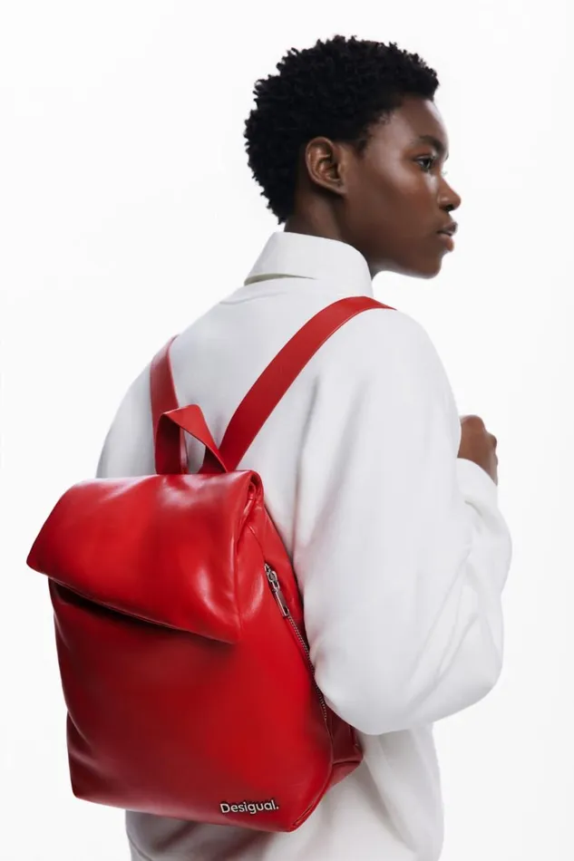 Backpacks Women Desigual Backpack Red