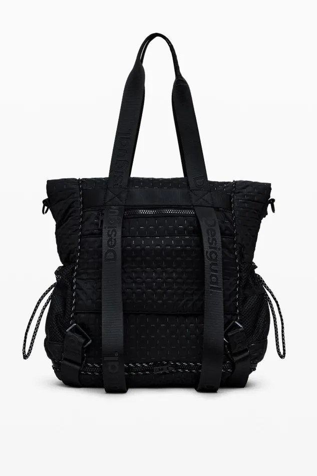 Backpacks Women Desigual XL Multiposition Voyager Backpack Black