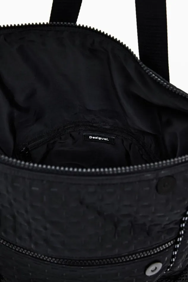 Backpacks Women Desigual XL Multiposition Voyager Backpack Black
