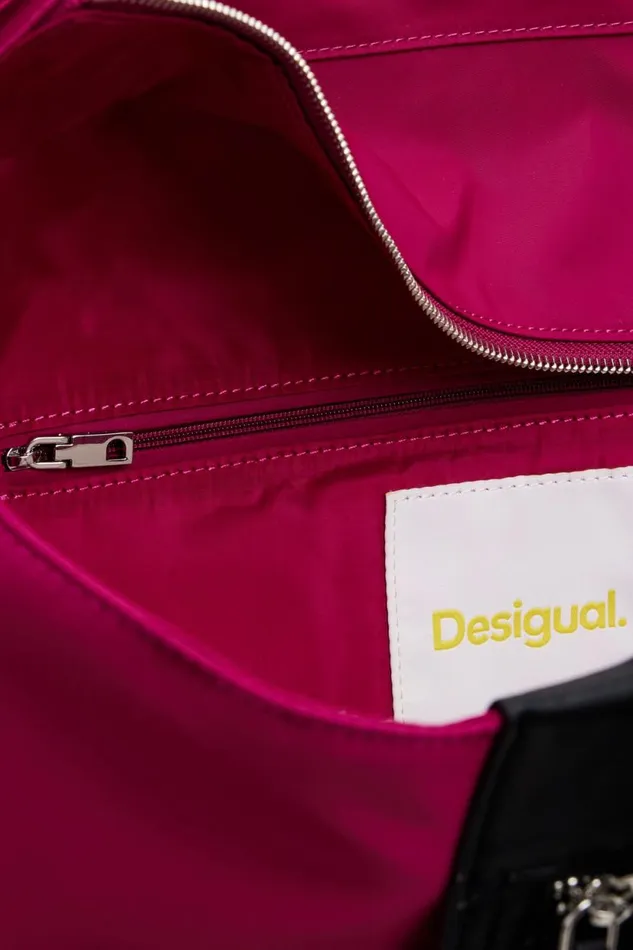 Bags Women Desigual Desigual Shopper Bag Red