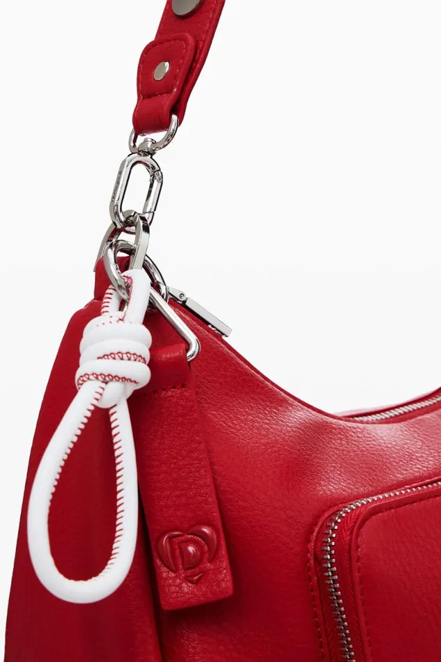 Bags Women Desigual S Logo Bag Red