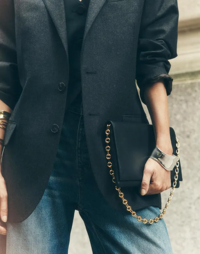 Bags Women Madewell ChainStrap Shoulder Bag True Black