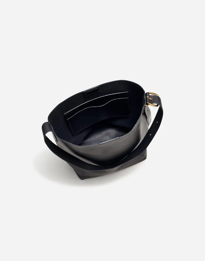 Bags Women Madewell The Essential Bucket Tote True Black