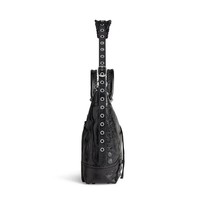 Balenciaga Bags and Totes Men Men039s Le Cagole Medium Tote Bag In Black Black Balenciaga Bags and Totes Men Men039s Le Cagole Medium Tote Bag In Black Black