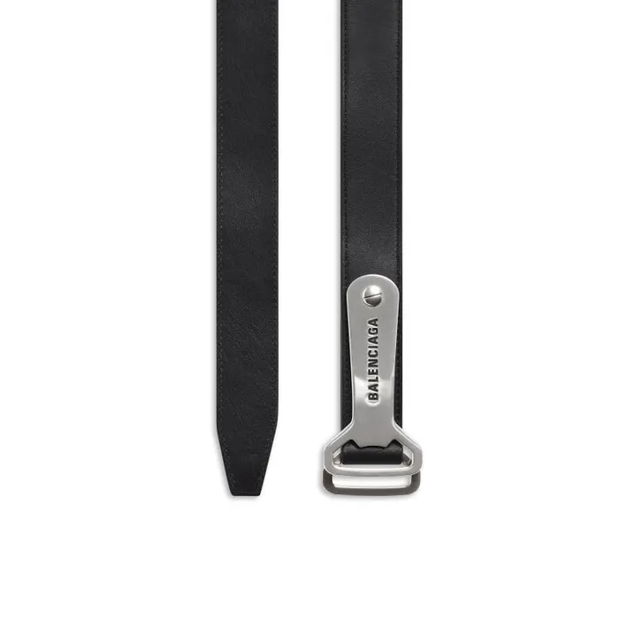 Balenciaga Belts Men Men039s Bottle Opener D Ring Belt In Black Black Balenciaga Belts Men Men039s Bottle Opener D Ring Belt In Black Black